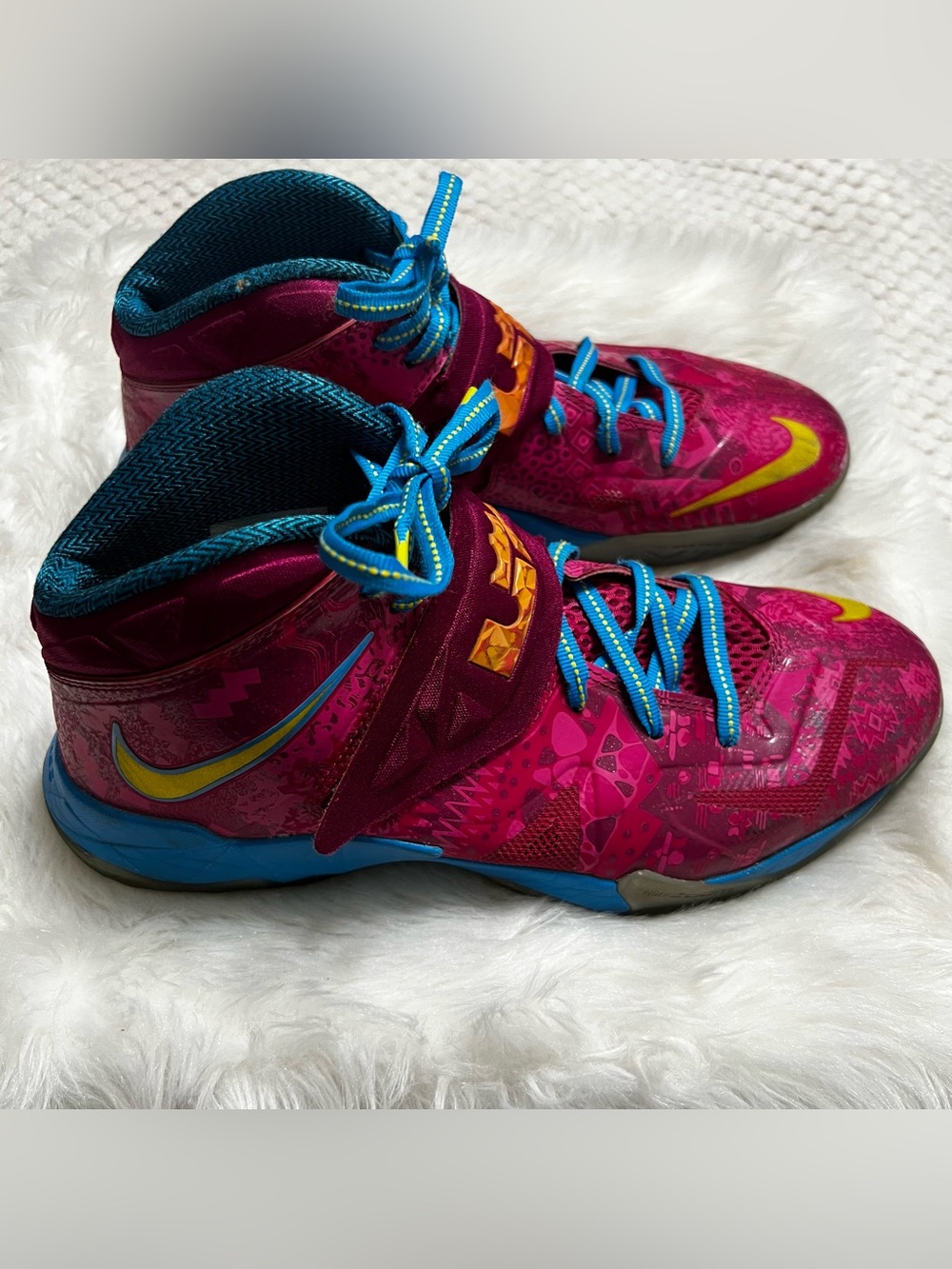 Nike Zoom LeBron Soldier 7 “Bronny & Bryce” Nike Basketball Shoes Men’s 10.5